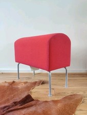 Ikea Pastill Wolle Ottomane / Postmoderne Bank / Vintage Ikea gepolstert 1999