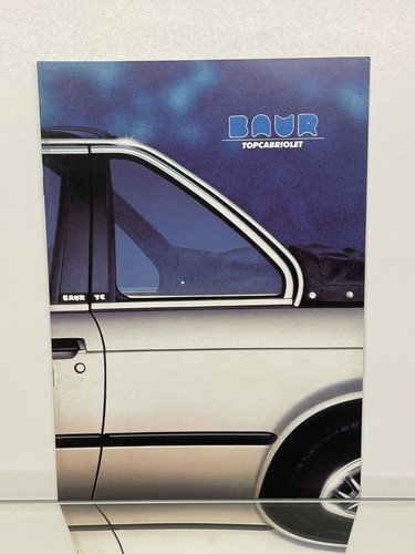 Bmw e30 baur topcabriolet - bmw,