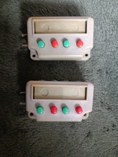 Zeuge BTTB PIKO 2x Tasterpult DDR Modelbahn Stellpult Taster