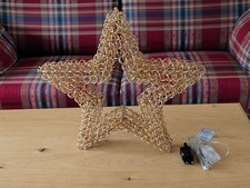 LUMIDA Xmas LED-Aluminiumstern mit Timerfunktion (groß)