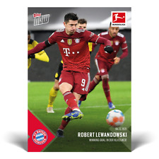 Topps Now Bundesliga 2021-22 - Card 091 - Robert Lewandowski - Bayern München