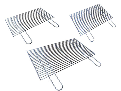 Grillrost eckig flash 58x30 - grillrost,