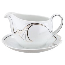 Sauciere mit Teller 2-tlg Kaiser Domino Helsinki