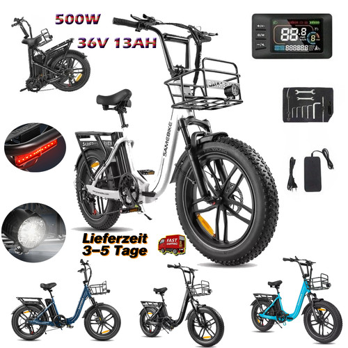 Zoll elektrofahrrad - 20,