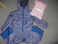 mädchen schneeanzug 104 Decahtlon+ Mütze gut erhalten