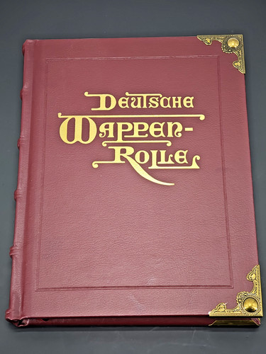 Deutsche wappenrolle hugo - deutsche, v.