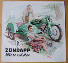 original  ZÜNDAPP Prospekt