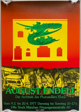 Plakat Poster - August Endell Architektur Atelier Elvira Jugendstil München 1977