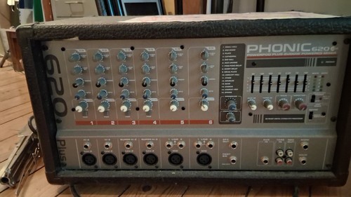 Phonic 630rw powermixer - powermixer, pa