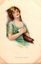 Künstler AK von Alice Luella Fidler - American Girl no. 86