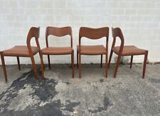 4er Set Moller Teak Stuhl