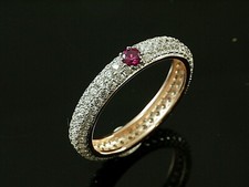 925 Silberring mit Zirkonia