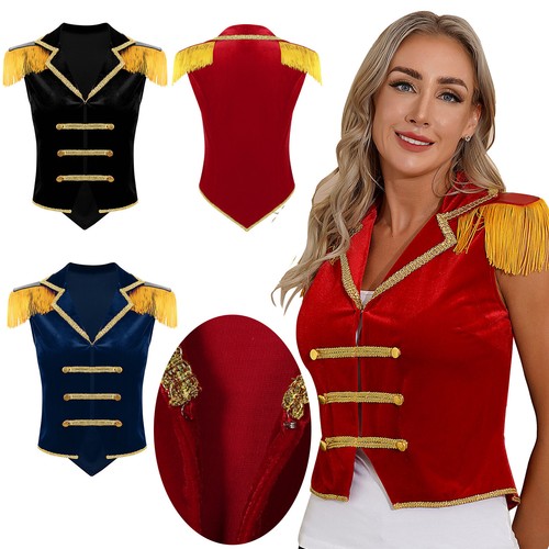 Damen zirkus kostüm weste - zirkus,