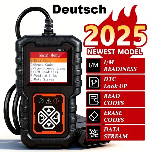 Obd2 diagnosegerät deutsch - diagnosegerät,