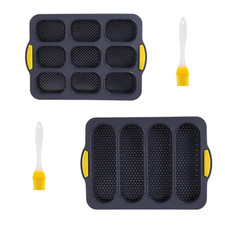 2PCS Backform Brot Set Silikon