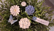 getöpfert Keramikblumen Blume