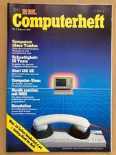 P.M. Computerheft 2/86 1986 (IBM Commodore C64 CPC Atari) Computer Magazin