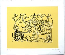 A. R. PENCK - "GELBER ELEFANT"
