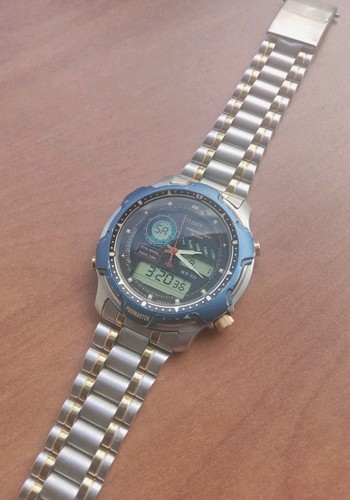 Vintage lcd digitaluhr citizen - lcd,