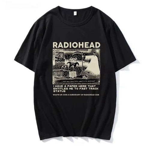 Radiohead graphic tee - graphic, fast