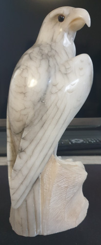 Skulptur greifvogel adler - greifvogel,