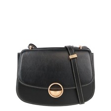 Vanessa Bruno Damen Tasche Schwarz Leder Crossbody Bag Ledertasche Klein