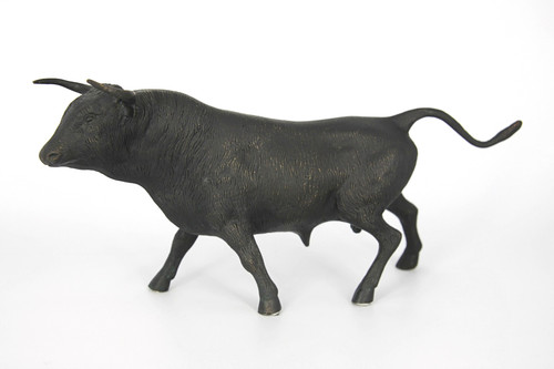 Bronzeskulptur stier arturo - bronzeskulptur, stier-