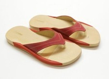 SUPERGA FLIP FLOPS MIT HOLZ 
