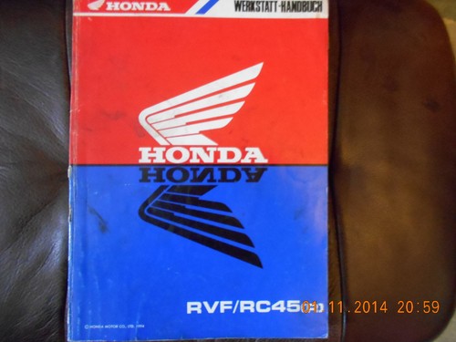 Werkstatthandbuch honda rvf - werkstatthandbuch,