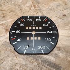 Bmw E10 02 2002 Tacho 200 Km/h Ziffernblatt Tachoscheibe VDO Fadenkreuz 