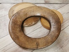 Vintage Holz Hutformen Set 3