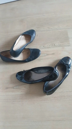 Ballerina 42 schwarz - 2x, gr.42
