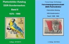DDR Plattenfehler Katalog-Set  Band I und Band II