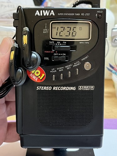 Aiwa radio cassette player - radio,