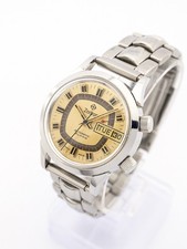 Zodiac Herrenuhr mit Weckfunktion und Kalender 70´s