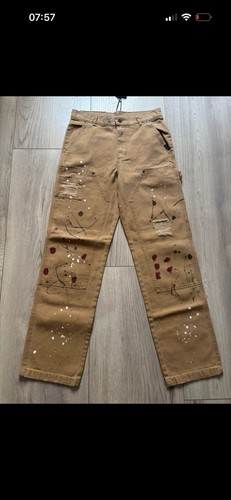 Vintage braun beige ripped - vintage, braun/beige