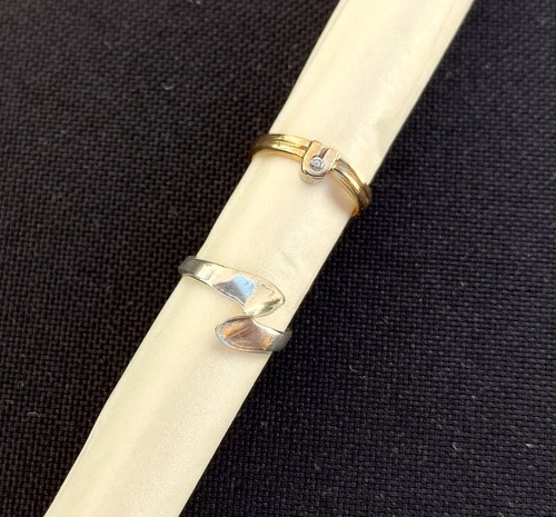 Ring 333 bicolor gelbgold - 333,