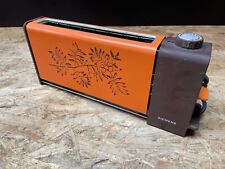 Toaster SIEMENS Typ TT 5202 Orange Langschlitztoaster Vintage 70er