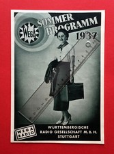 alter Prospekt WEGA RADIO