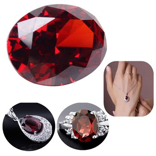 89ct rubin taube blut - 13.89ct,