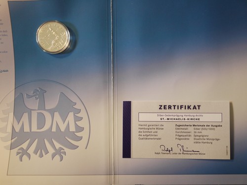 Medaille michaelis kirche - medaille, st.-michaelis-kirche