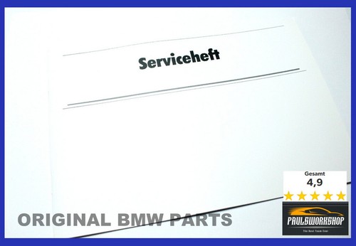 Original bmw serviceheft - serviceheft, +