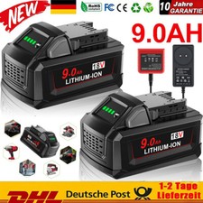 Für Milwaukee Für M18 High Output Akku M18B6 18V XC 8,0Ah 9,0Ah Li-Ion 48-11-186