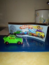 Ü-Ei Auto 2 in 1 grün/pink von Frank's Crazy Car Garage mit Zettel