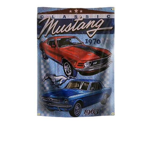 Ford mustang flagge fahne - mustang,