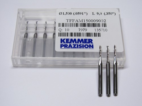 Fräser vhm mm 2 - d, 1,5