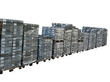 Original Bosch Lagerkisten / Stapelkisten aus Metall verzinkt