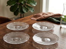 4er SET Dessertteller aus