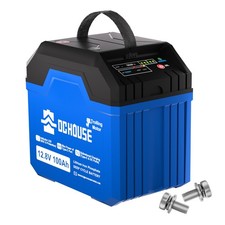 12V 100Ah Tragbare Lithiumbatterie Stromversorgung DC/TypC Anschlüssen