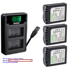 Kastar Battery LCD Dual